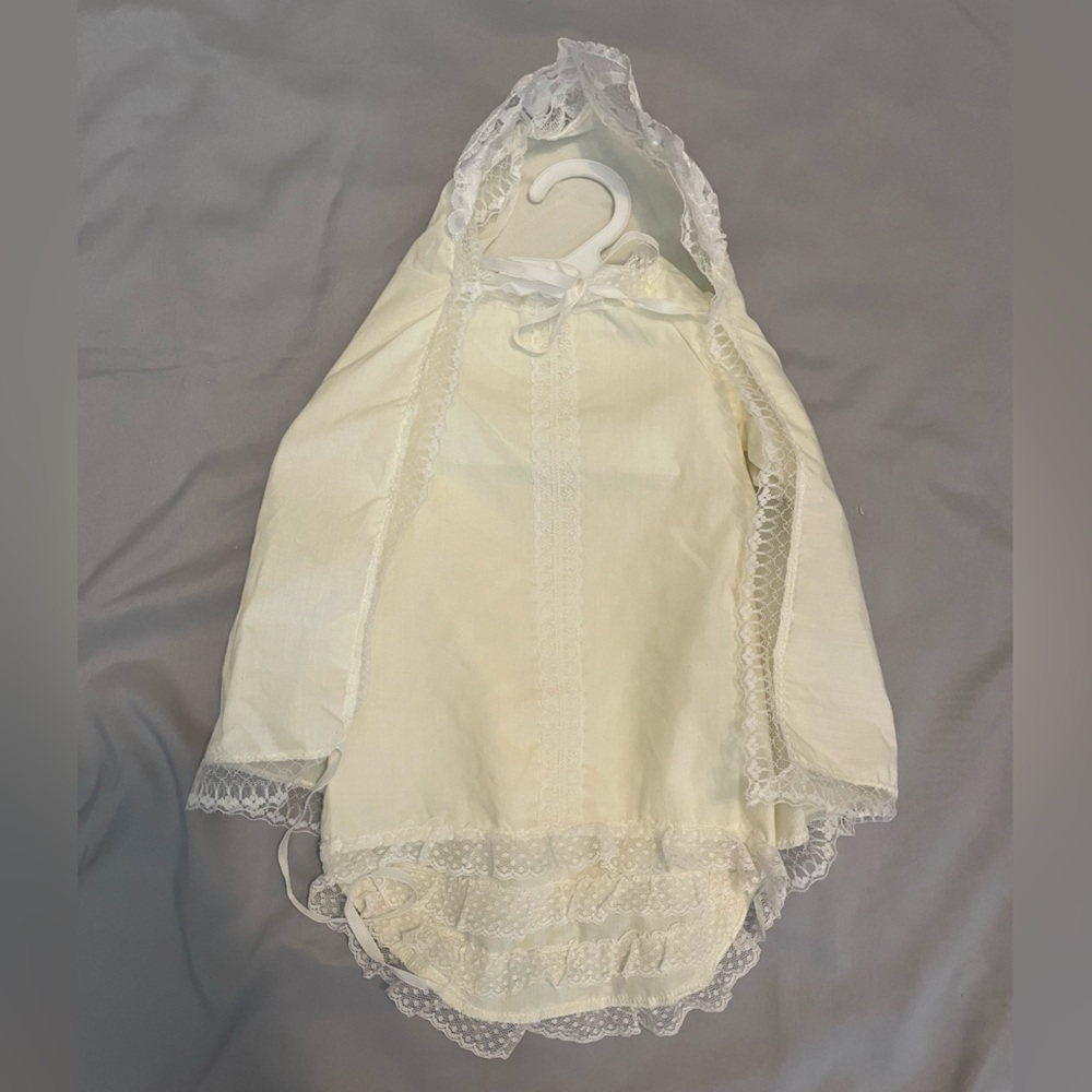 Vintage Cabbage Patch Kids PREEMIE Doll Clothes Lot w/Official Hangers ~1982 - Picture 8 of 16